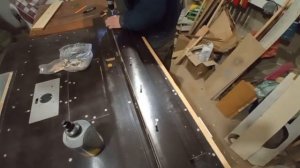 параллельный упор для циркулярно фрезерного стола