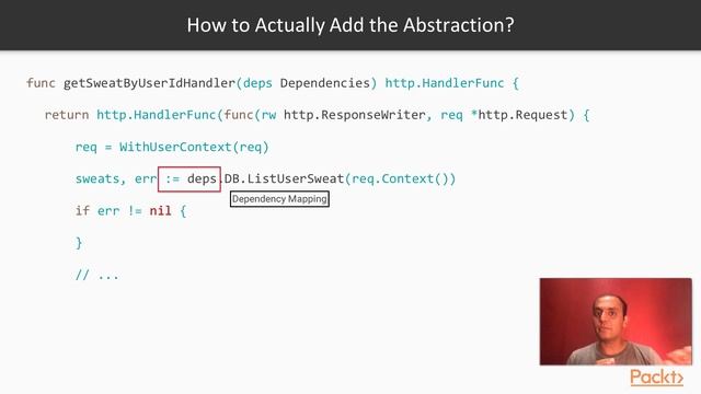 Hands-on Microservices with Go and MongoDB : Interface Abstraction | packtpub.com смотреть онлайн
