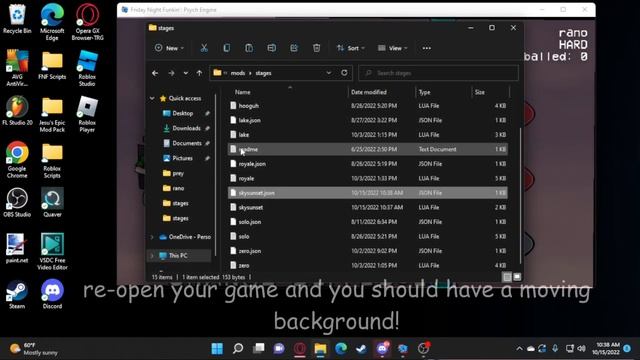 FNF Psych Engine Tutorial: How to create scrolling BG's like prey without source code смотреть онлайн