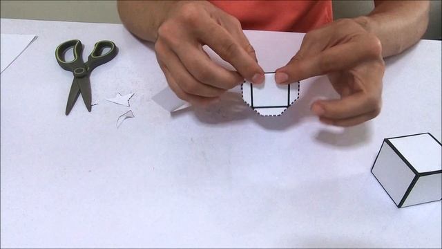 DIY Paper Rectangular Prism - (Grade 2 Math - 3D Shapes) смотреть онлайн