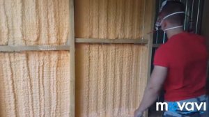 Polynor   Напыляемый утеплитель   Утепление каркасного гаража