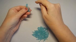 МК Монастырское плетение из бисера. Техники бисероплетения.