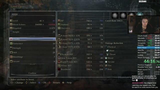 Bloodborne Speedrun, All bosses with DLC 1:13:23 IGT смотреть онлайн