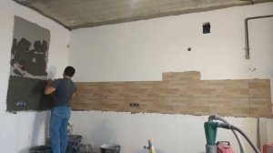 Как облицевать кухонный фартук. Рабочую стенку на кухне. Просто, быстро и качественно.