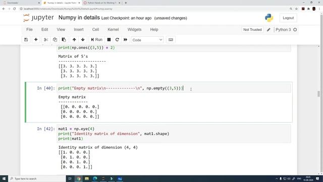 Numpy - Part 1 смотреть онлайн