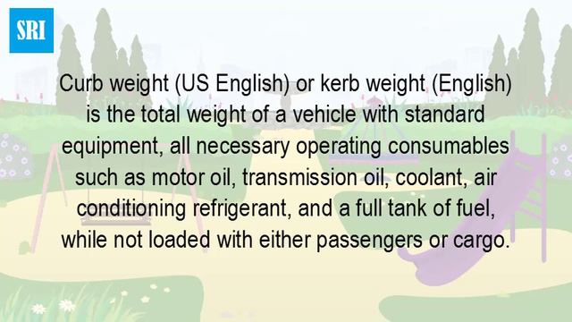 What does it mean by KERB weight смотреть онлайн