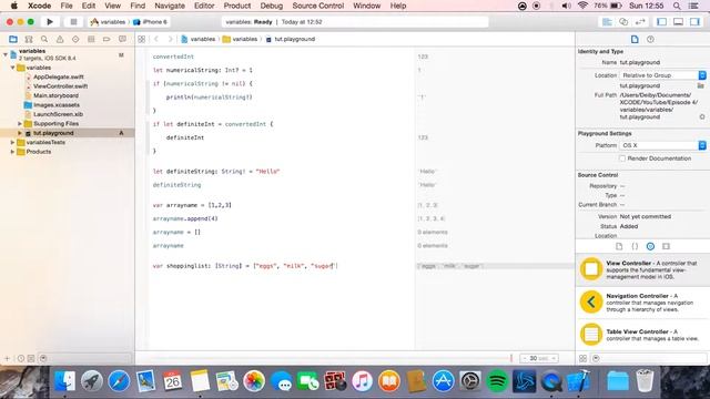 Swift Tutorials In 2 Minutes - 11 - Arrays смотреть онлайн