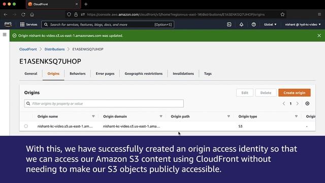 How do I use my CloudFront distribution to restrict access to an Amazon S3 bucket? смотреть онлайн