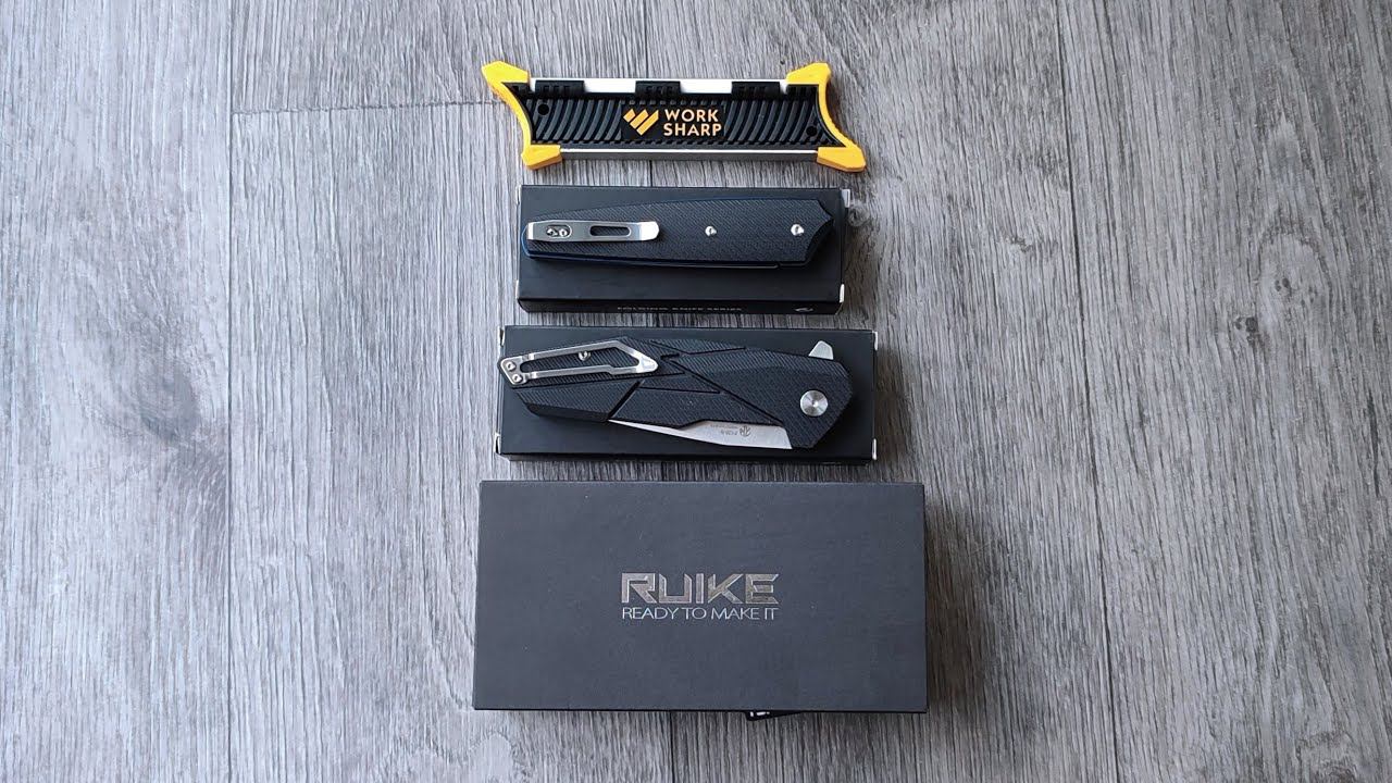 Обзор ножей Ruike и карманной точилки Work sharp смотреть онлайн