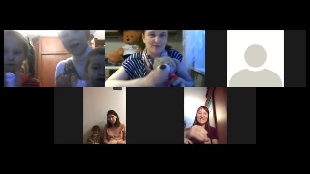 Занятия гр "Вместе с мамой" на платформе Zoom смотреть онлайн