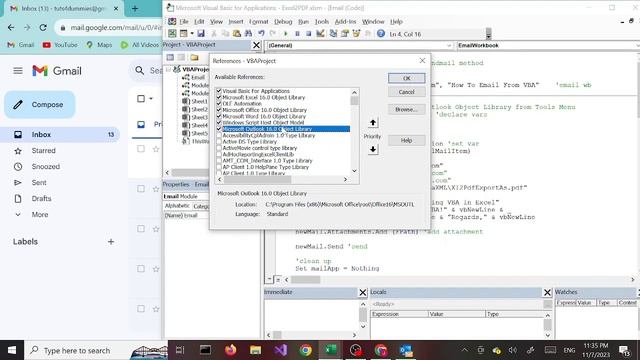 How To Send Email Using Excel VBA смотреть онлайн