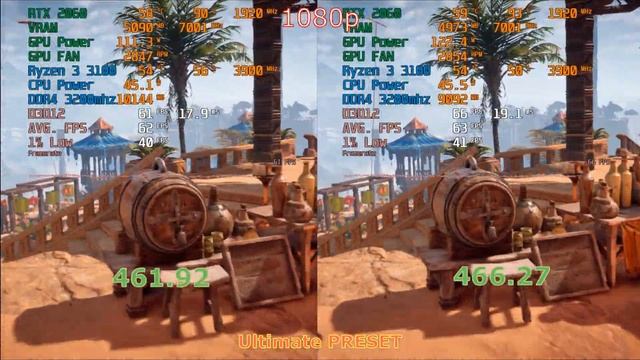 NVIDIA Geforce Game Ready Driver 461.92 vs 466.27|RTX 2060 + Ryzen 3 3100 Tested in 10 Games|1080p смотреть онлайн