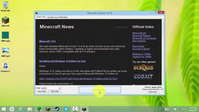 Minecraft | Frozen Loading Screen Fix смотреть онлайн