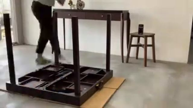 Foldable Mahjong Table / Game Table смотреть онлайн