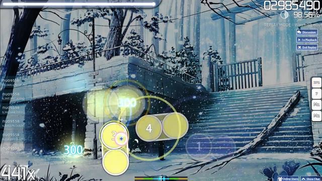 【OSU!】Shimotsuki Haruka - Konpeitou Retrotica - Another Flower ver - смотреть онлайн