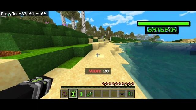 ?SAIU! ADDON/MOD BEN 10 PARA O MINECRAFT PE 1.19+ (ATUALIZADO!) JAVA E BEDROCK! смотреть онлайн
