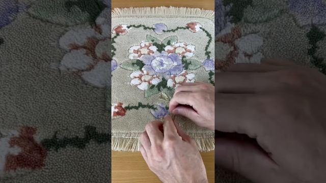 Как заделать дырку в ковре | Лайфхаки от Нечетова | nechetoff | ПОДПИШИСЬ ⬇️? #Shorts смотреть онлайн