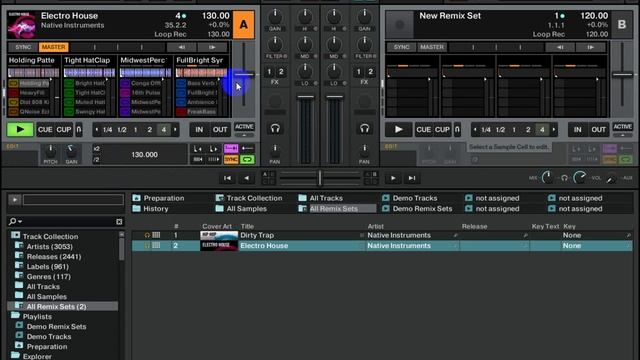 Урок 12 Remix Decks in Traktor Pro 2.6.3 (что это такое и с чем их едят). смотреть онлайн