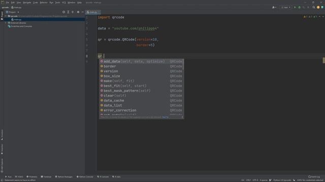 How to create a QR-Code смотреть онлайн