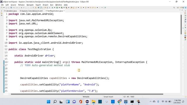 Appium Tutorials | 9 | Differences between Android and Appium driver | Tamil смотреть онлайн