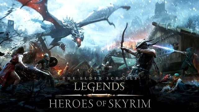 The Elder Scrolls Legends Heroes of Skyrim Main Menu Theme смотреть онлайн