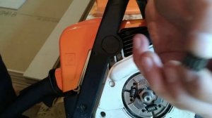 Игольчатый подшипник ведущей звездочки|ms180| замена|смазка.