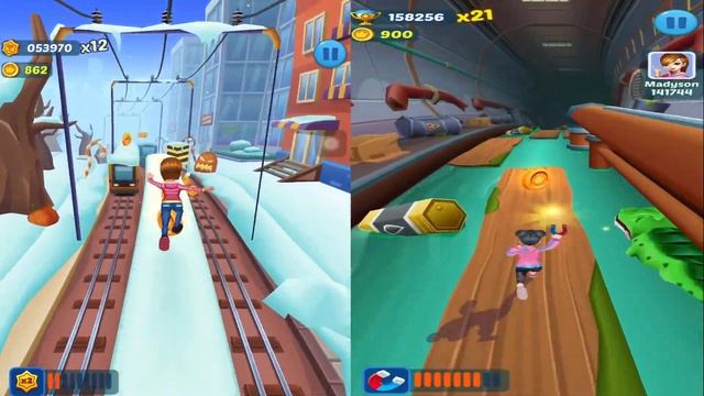 2 Subway Princess Runner Games Videos - Lucy & Clown Characters Run | Best Android/iOS Gameplay HD смотреть онлайн