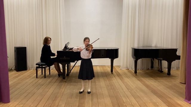 Ульяна Гусева. "Веселый хоровод", К. Глюк. смотреть онлайн