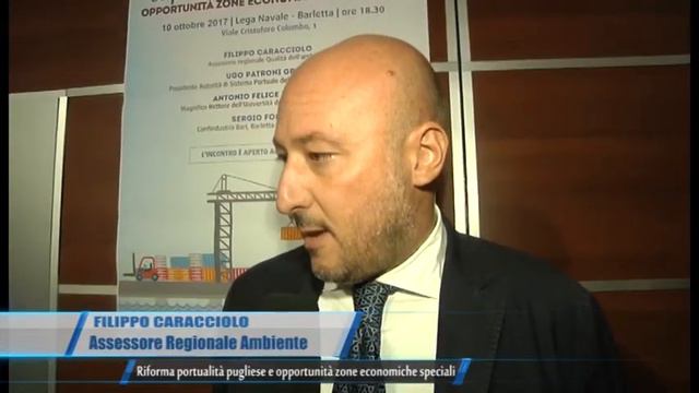 Barletta | Riforma portualità pugliese e opportunità zone economiche speciali | TG Teleregione смотреть онлайн