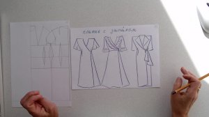 Платье с запахом 1 #shorts