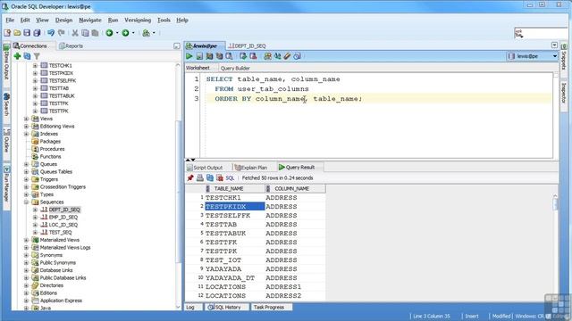 Oracle 11G Tutorial | The Select Statement | InfiniteSkills Training смотреть онлайн