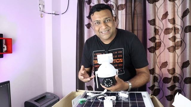 SOLAR 4G PTZ CAMERA | SOLAR 4G PTZ Unboxing | Review | Full Setup In Hindi