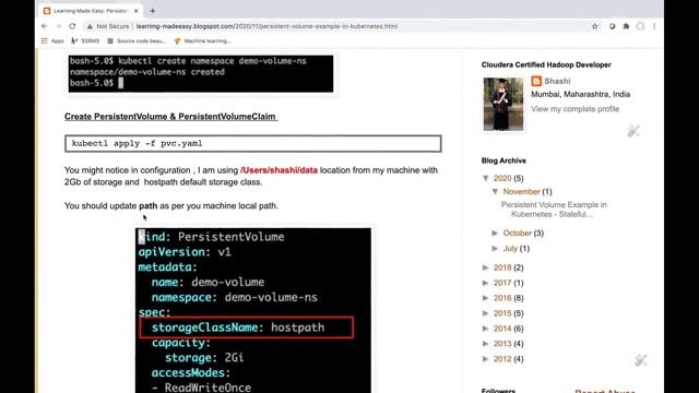 Persistent Volume in Kubernetes смотреть онлайн