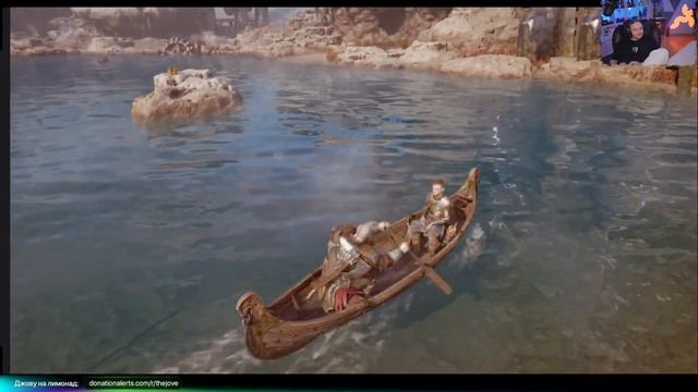 БАТЯ ВЕРНУЛСЯ! ● Встретил Бога Грома — Тора ● Прохождение God Of War: Ragnarok #1 смотреть онлайн