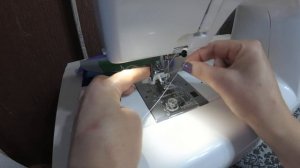 Как вдеть нитку в иголку Автоматический метод JANOME MYEXCEL 1221