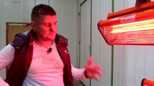 ИК лампы для сушки  ПЛЮСЫ и минусы