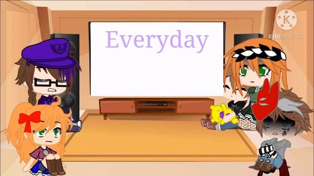 {Past Aftons react to their future selfs}Ft.Michael Afton | part1/5 | MY AU ( READ DESC ) New thum смотреть онлайн