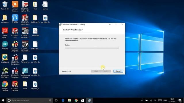 How To Install of Virtual Box 5.2 on WIndows 10 смотреть онлайн