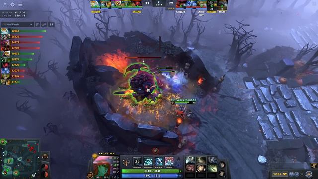 SATANIC and WATSON vs MIRACLE and ARTEEZY in High Ranked смотреть онлайн