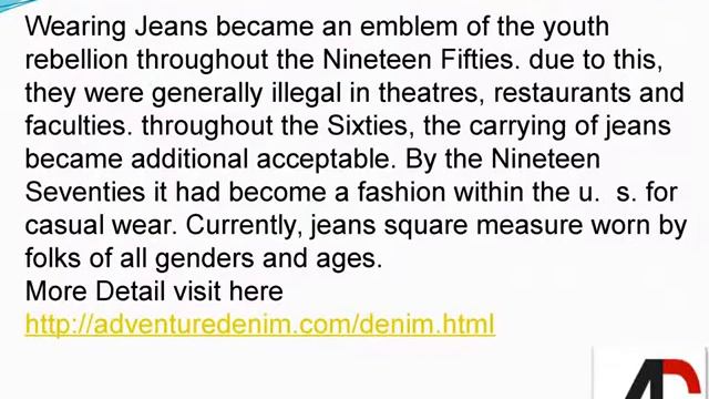 Denim Jeans for Men at Adventure Denim смотреть онлайн