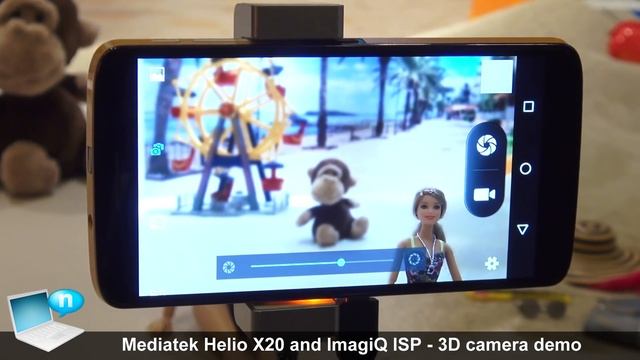 Mediatek Helio X20 and ImagiQ ISP - 3D camera DOF demo смотреть онлайн
