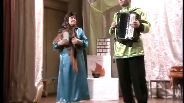 Частушки в исполнении Зинаиды Поспеловой и Анатолия Щеголкина. смотреть онлайн