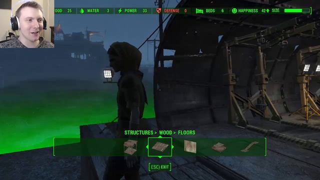 BUILDING THE HANGAR! | Fallout 4 #10 смотреть онлайн