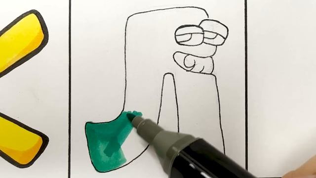 Drawing Ukraine Alphabet Lore (А-Я) / How To Draw Alphabet Lore MEME