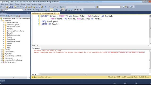 Over clause in SQL Server in arabic смотреть онлайн