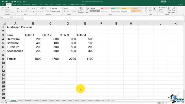 Excel 2019 - 10 Excel Shortcuts Everyone Should Know (Excel training) смотреть онлайн