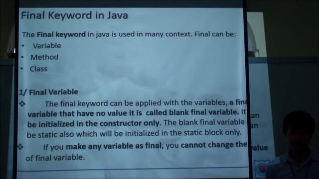 JAVA Topic: Class Member (KPS Group 4) смотреть онлайн