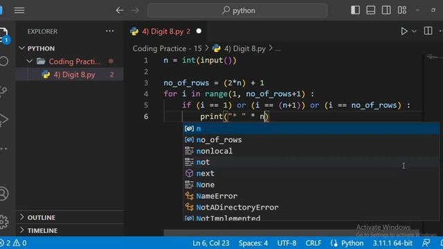Digit 8 | Coding Practice - 15 | Python | NxtWave | CCBP 4.0 смотреть онлайн