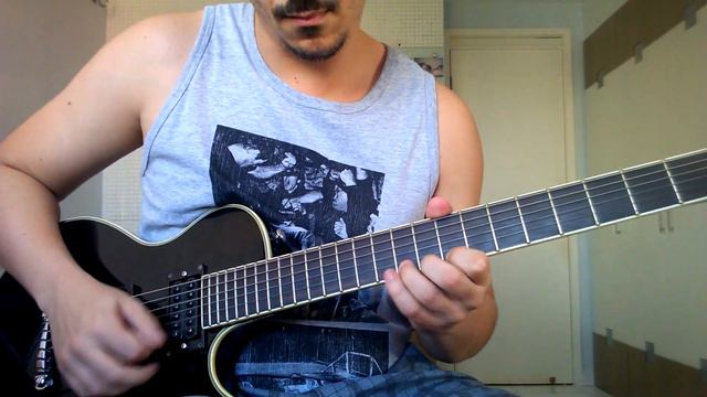 Improviso Metal Drop D Ibanez ARZ 400 Napalm Malagoli | Santa Guitarra смотреть онлайн