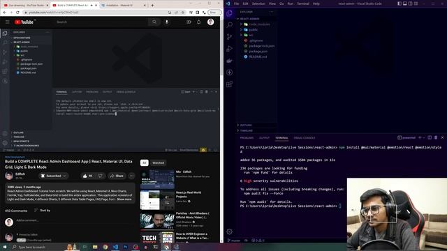 Build React Dashboard @EdRohDev | Ashwani Kumar смотреть онлайн